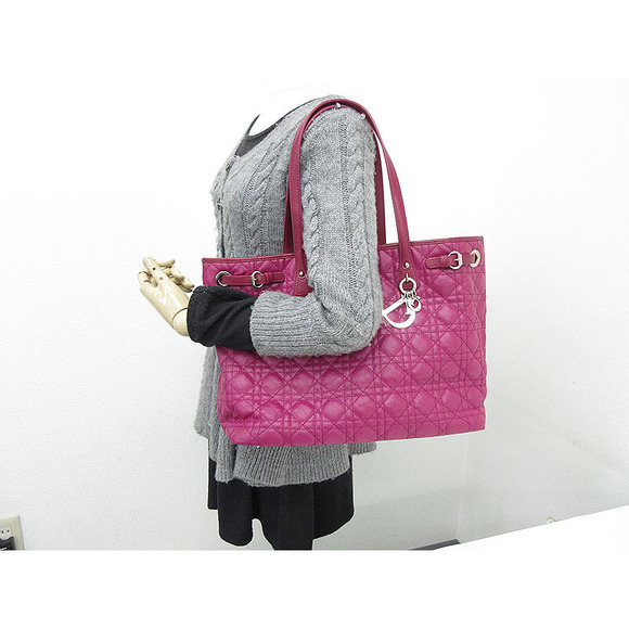 Christian Dior Panarea Tote Bag Purple - Picture 9 of 10